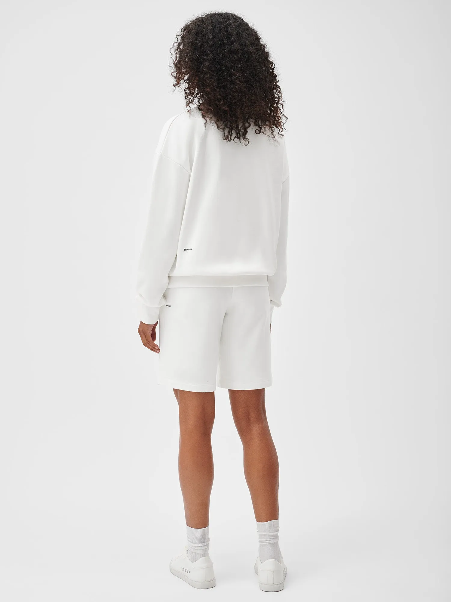 Womens 365 Midweight Long Shorts—off-white sold by Pangaia product image thumbnail 3