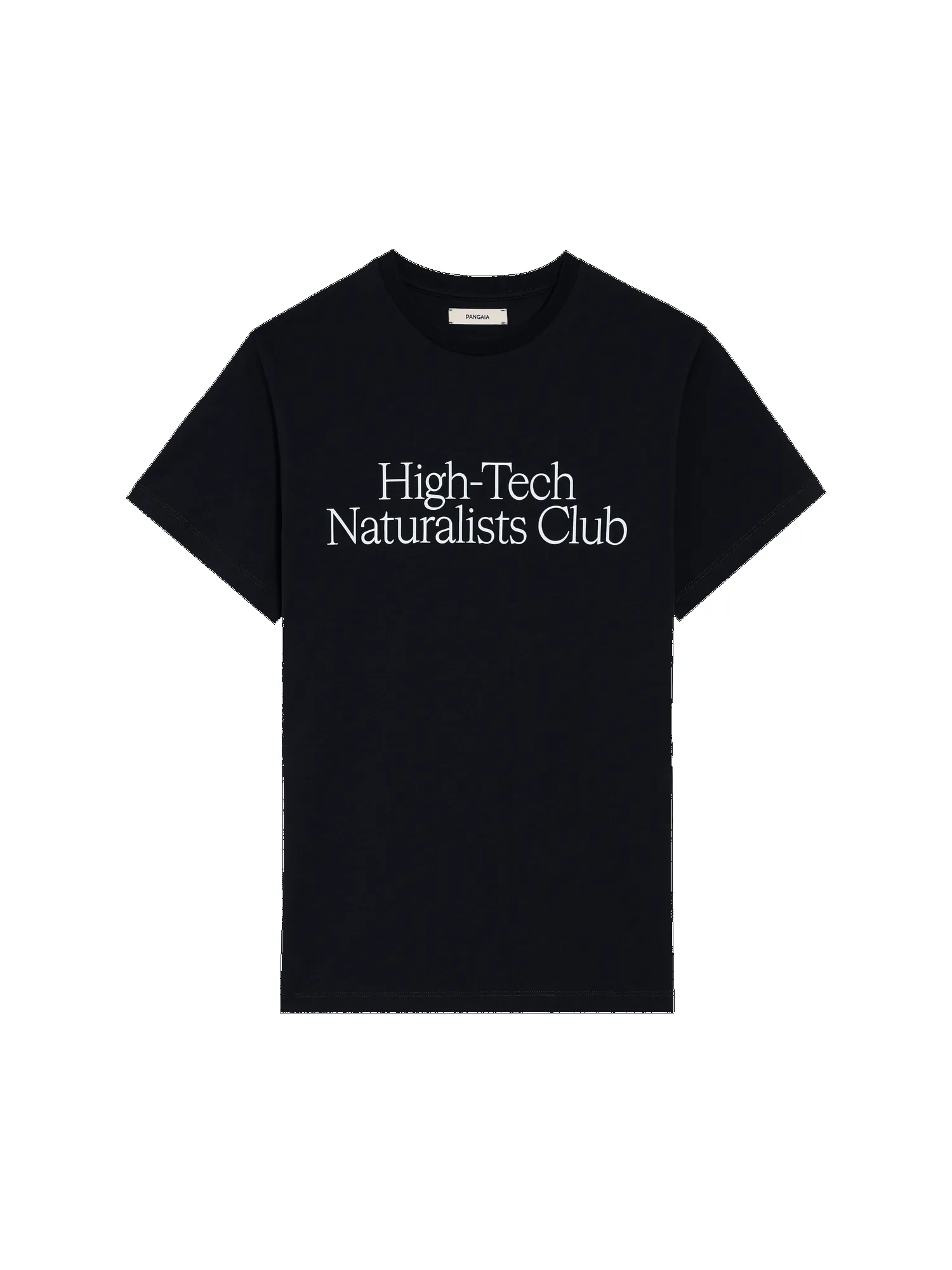 Womens High-Tech Naturalists Club T-shirt—black sold by Pangaia