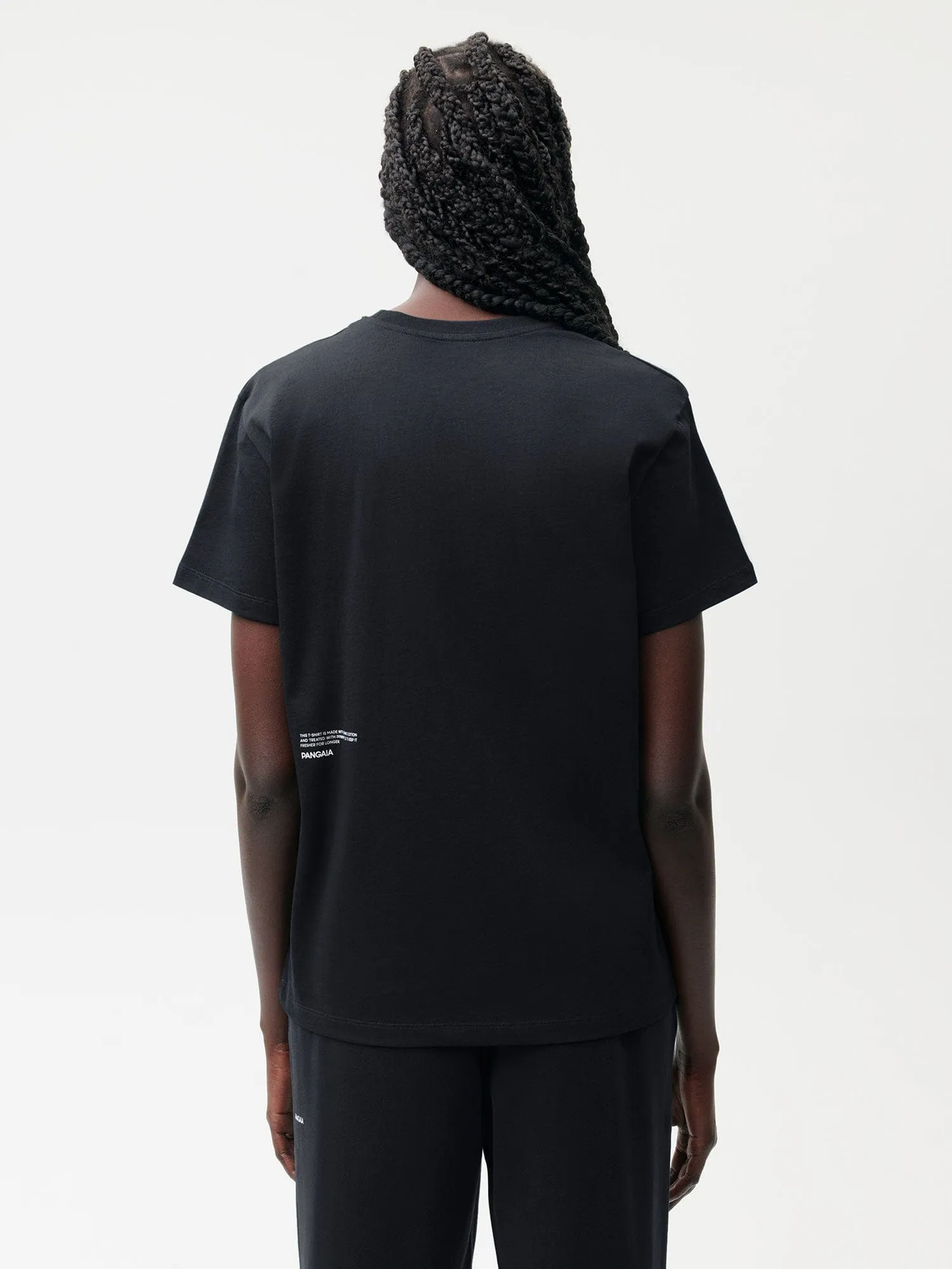 Womens High-Tech Naturalists Club T-shirt—black sold by Pangaia product image thumbnail 4