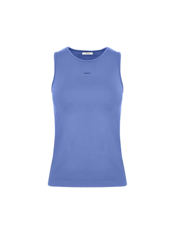 Women's Plant-Stretch Sleeveless Top—Iris Purple sold by Pangaia