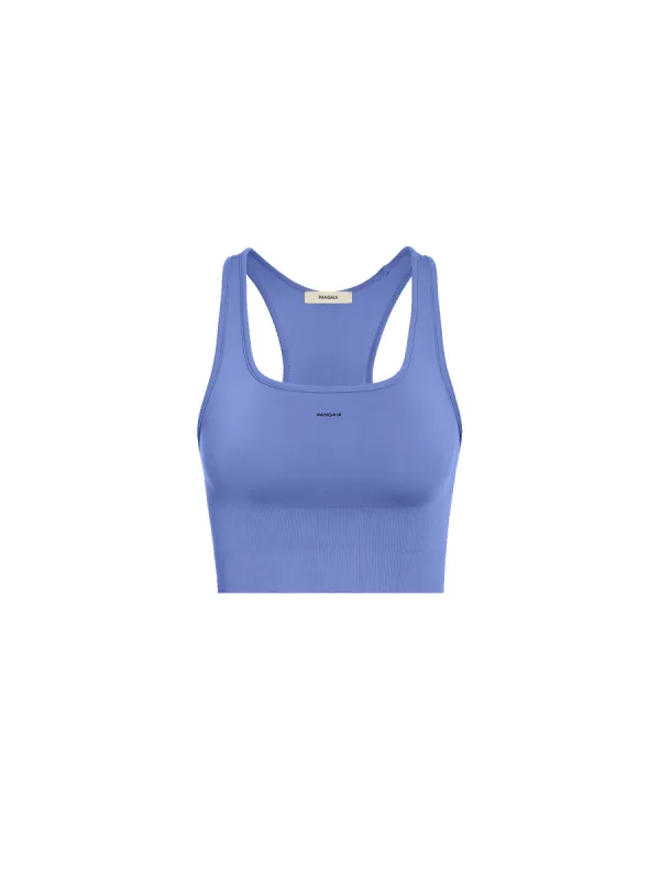 Women's Plant-Stretch Compressive Sports Bra—Iris Purple sold by Pangaia