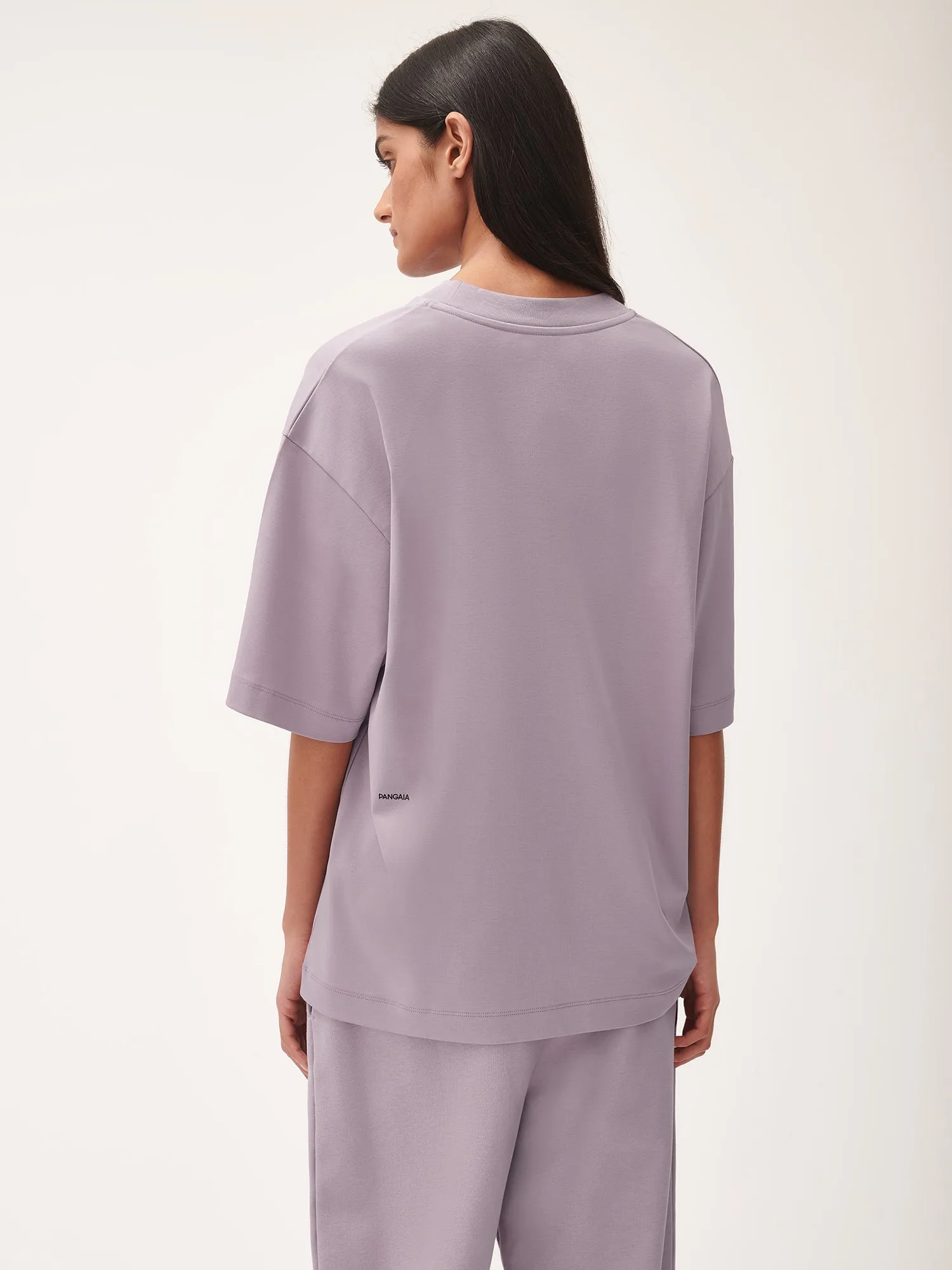 Womens DNA Oversized T-Shirt—raisin purple sold by Pangaia product image thumbnail 4