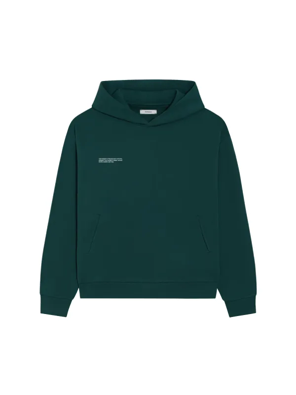 365 Midweight Hoodie—foliage green sold by Pangaia
