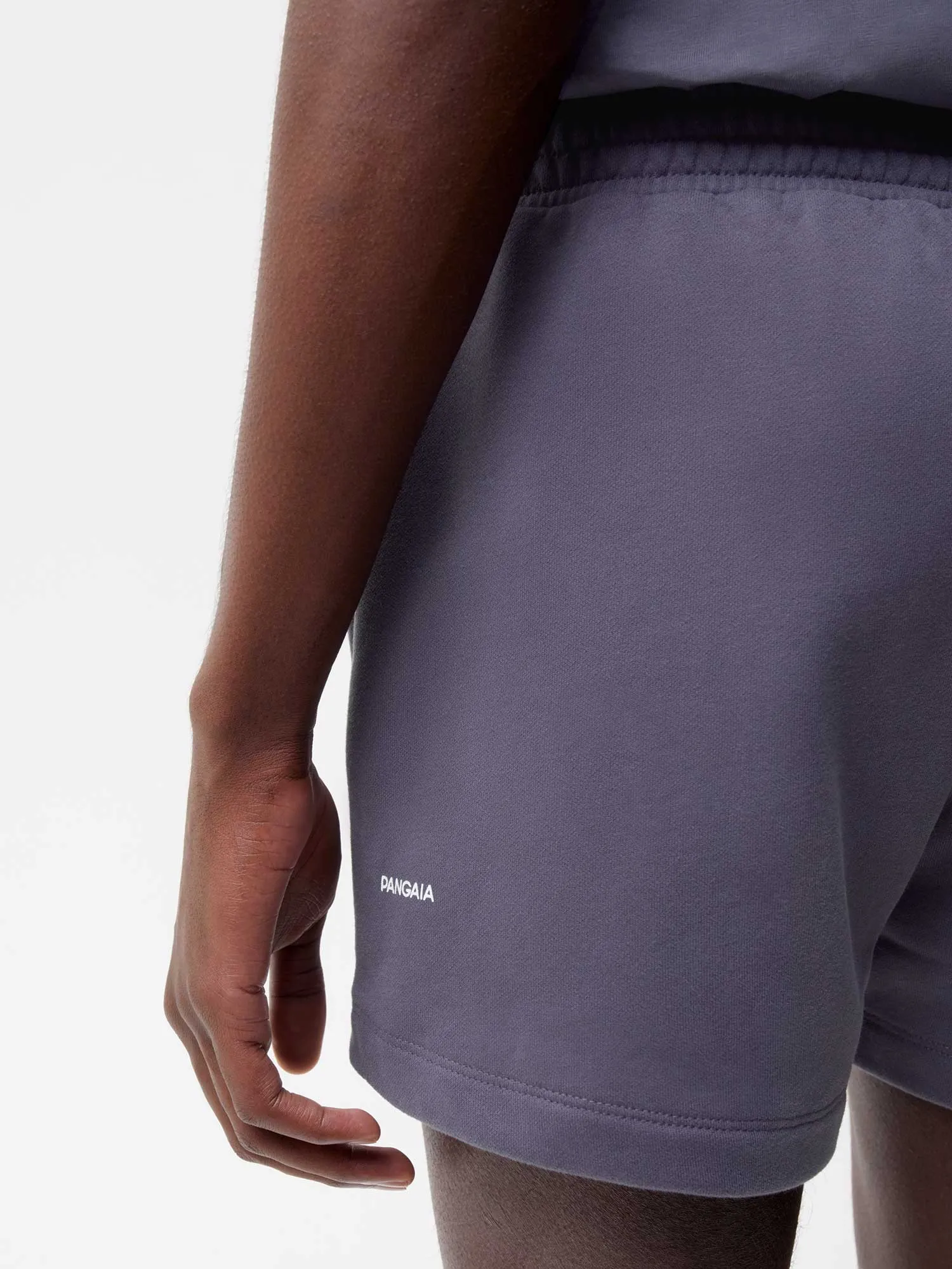 Womens Archive 365 Midweight Shorts—slate blue sold by Pangaia product image thumbnail 5