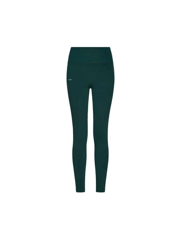 Womens Plant-Stretch Compressive Leggings—Foliage Green sold by Pangaia