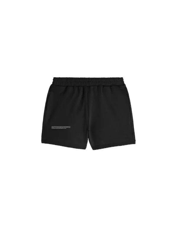 Womens 365 Midweight Shorts—black sold by Pangaia