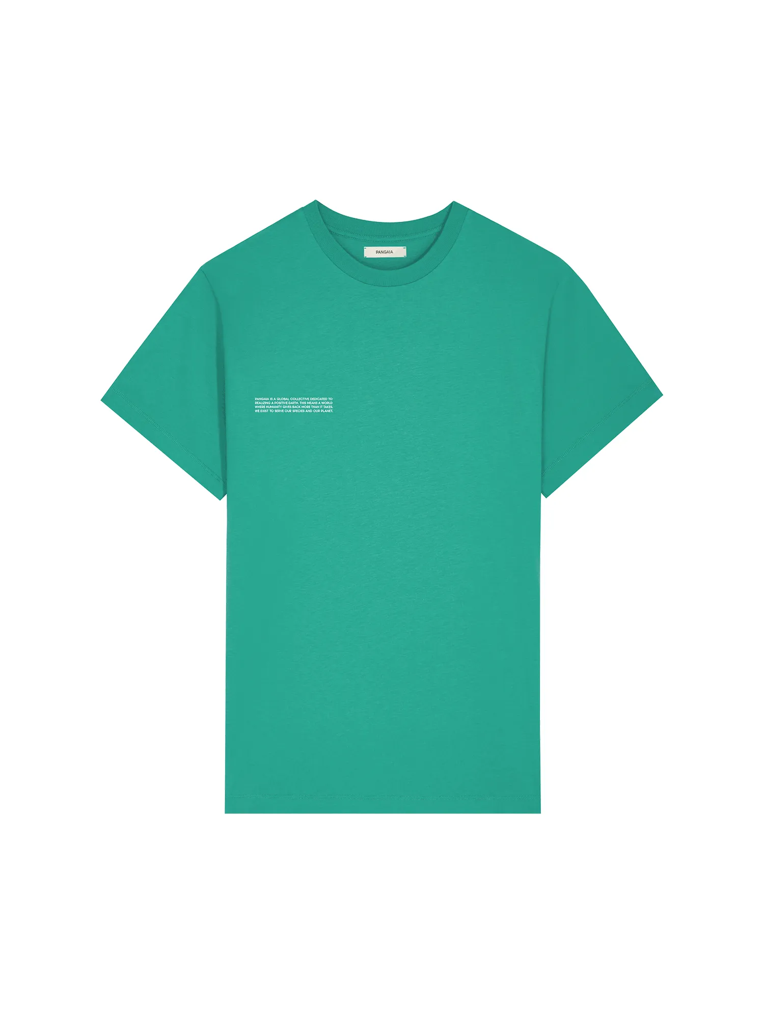 Womens 365 Midweight T-shirt—mangrove turquoise sold by Pangaia