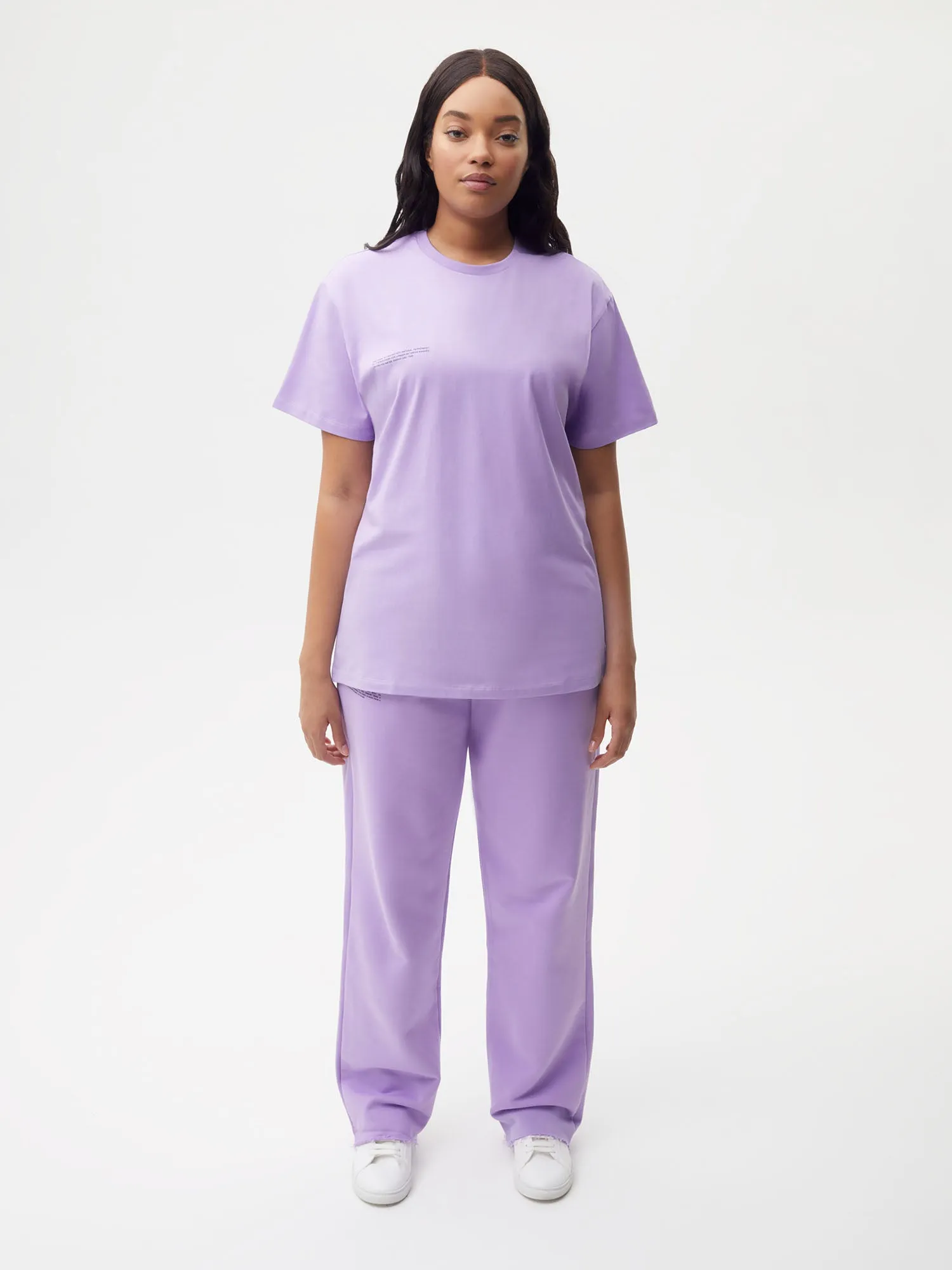 Sale Womens 365 Midweight T-shirt—Orchid Purple sold by Pangaia product image thumbnail 2