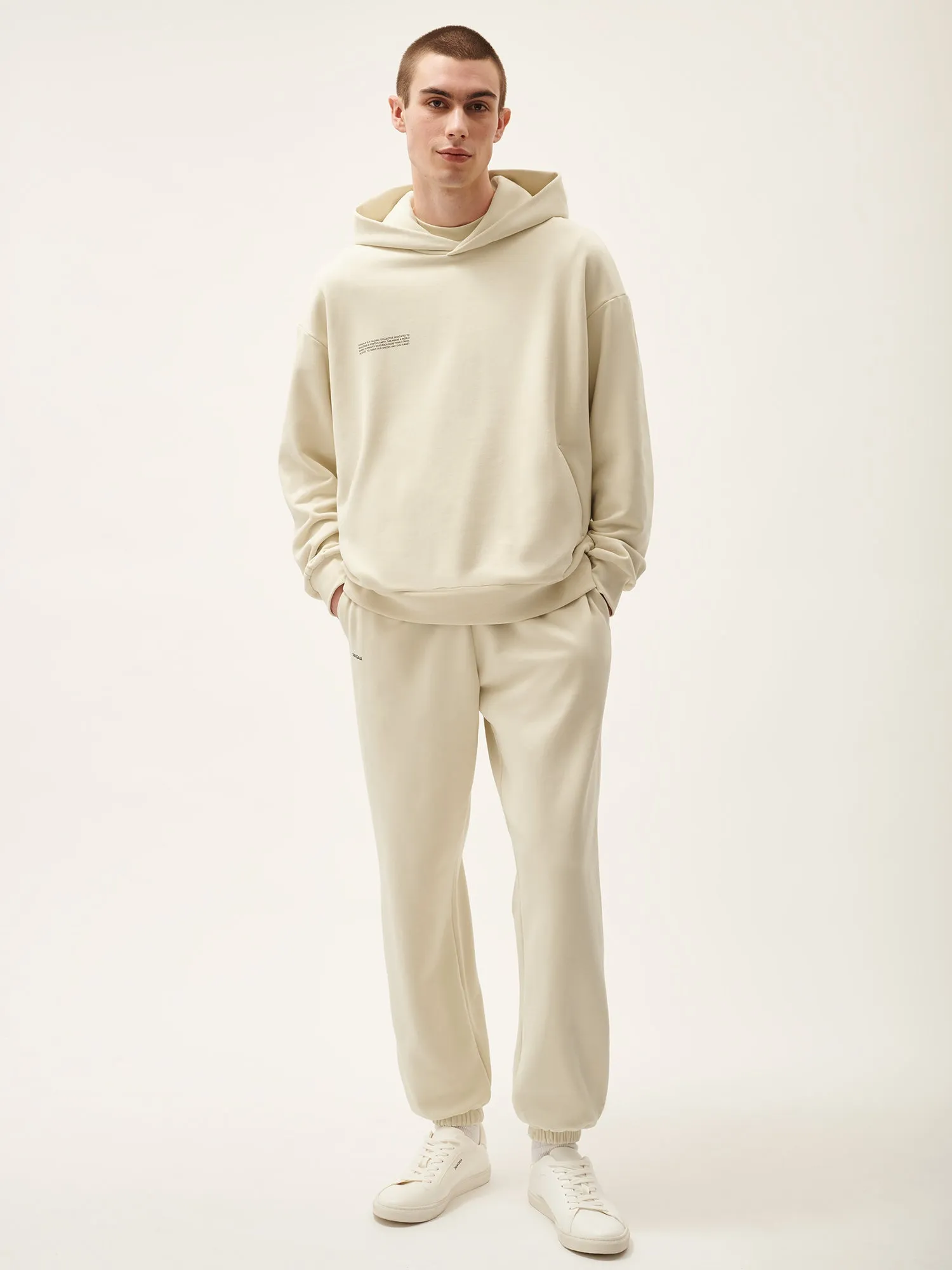 Sale Womens 365 Midweight Track Pants—travertine beige sold by Pangaia product image thumbnail 5