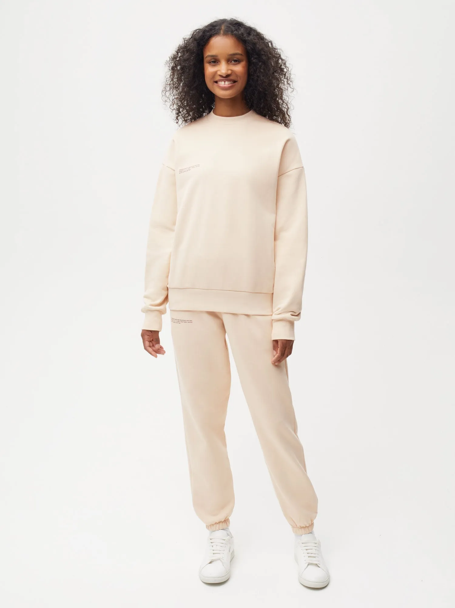 Womens 365 Midweight Track Pants—sand sold by Pangaia product image thumbnail 2