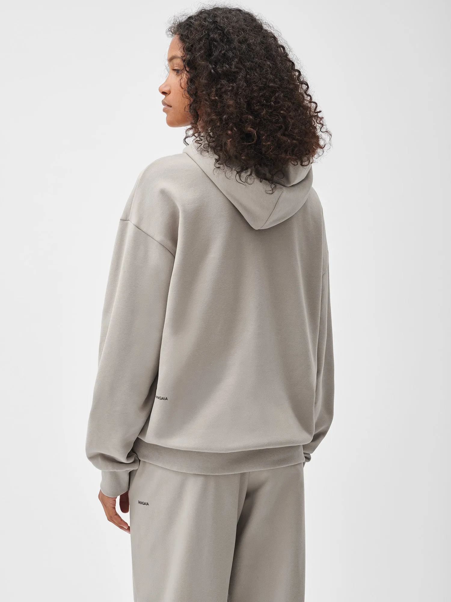Womens 365 Midweight Hoodie—stone sold by Pangaia product image thumbnail 4