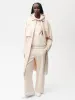 Womens Organic Cotton Trench Coat—sand sold by Pangaia