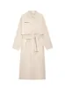 Womens Organic Cotton Trench Coat—sand sold by Pangaia
