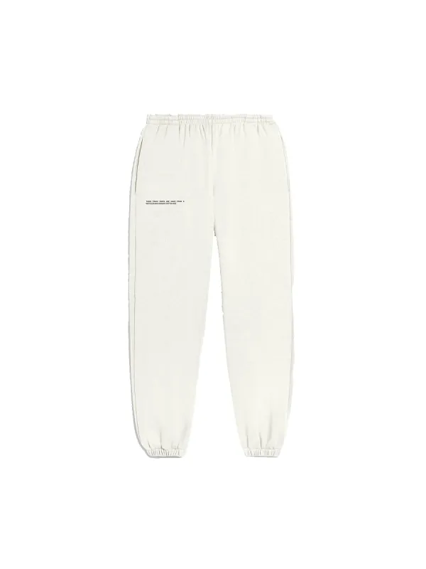 Womens 365 Heavyweight Track Pants—off-white sold by Pangaia