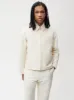 Womens Organic Cotton Harrington Jacket—elderflower sold by Pangaia