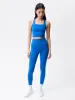Women's Plant-Stretch Compressive Leggings—Cobalt Blue sold by Pangaia