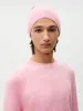 Recycled Cashmere Beanie—sakura pink sold by Pangaia
