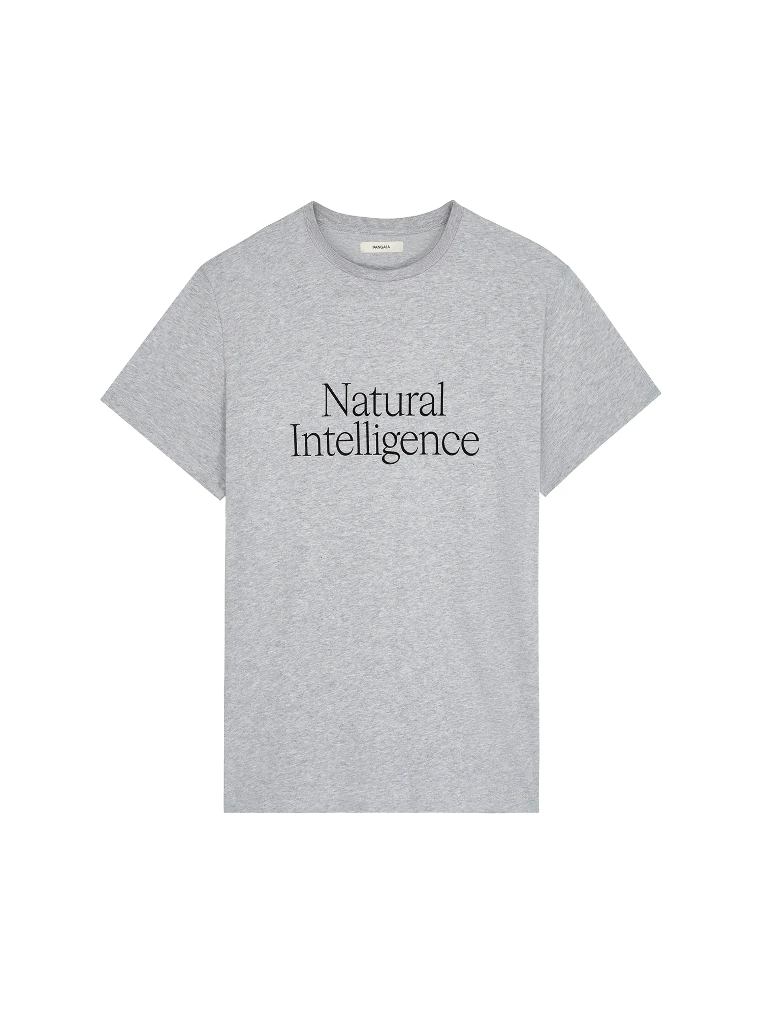 Womens 365 Natural Intelligence T-shirt—grey marl sold by Pangaia