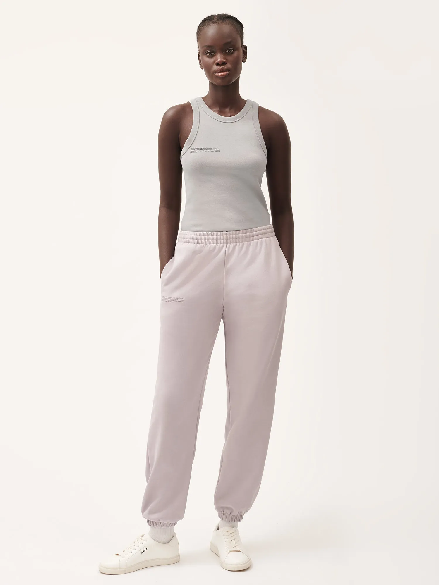 Womens Natural Dye Track Pants—daylight purple sold by Pangaia product image thumbnail 2