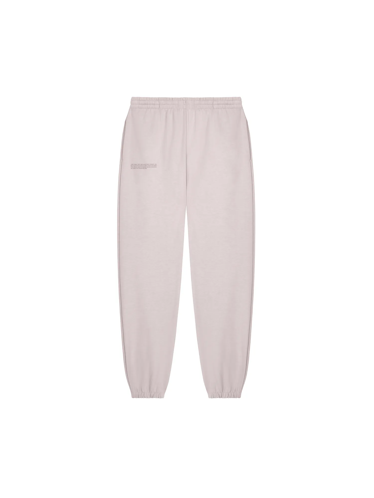 Womens Natural Dye Track Pants—daylight purple sold by Pangaia