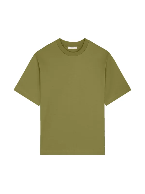 Womens DNA Oversized T-Shirt—highland green sold by Pangaia