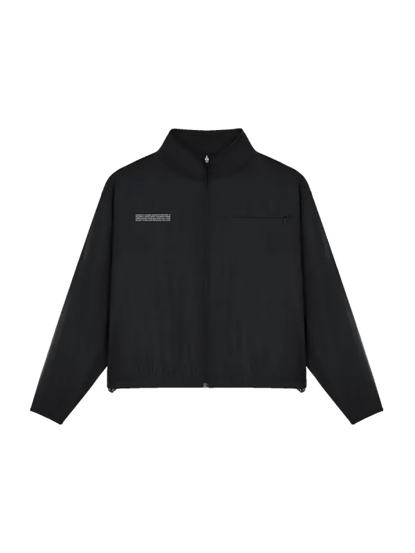 Womens DNA Recycled Nylon Packable Jacket—black sold by Pangaia