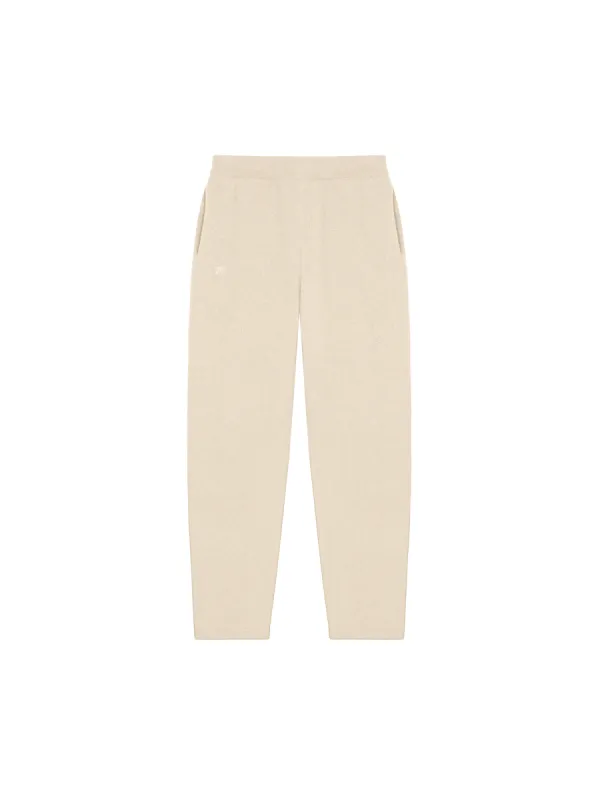 Womens Recycled Cashmere Tapered Track Pants—ecru ivory sold by Pangaia