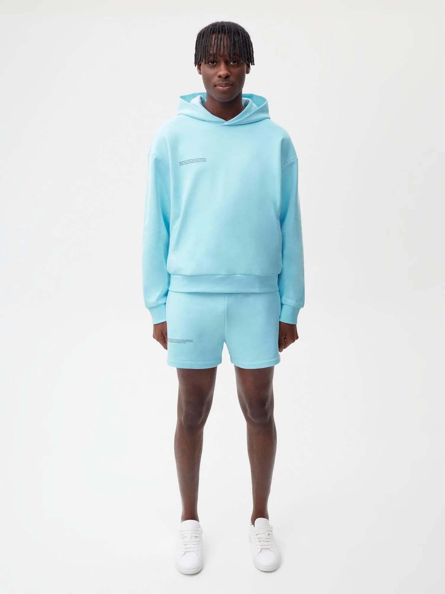 Mens 365 Midweight Shorts—celestial blue sold by Pangaia product image thumbnail 2