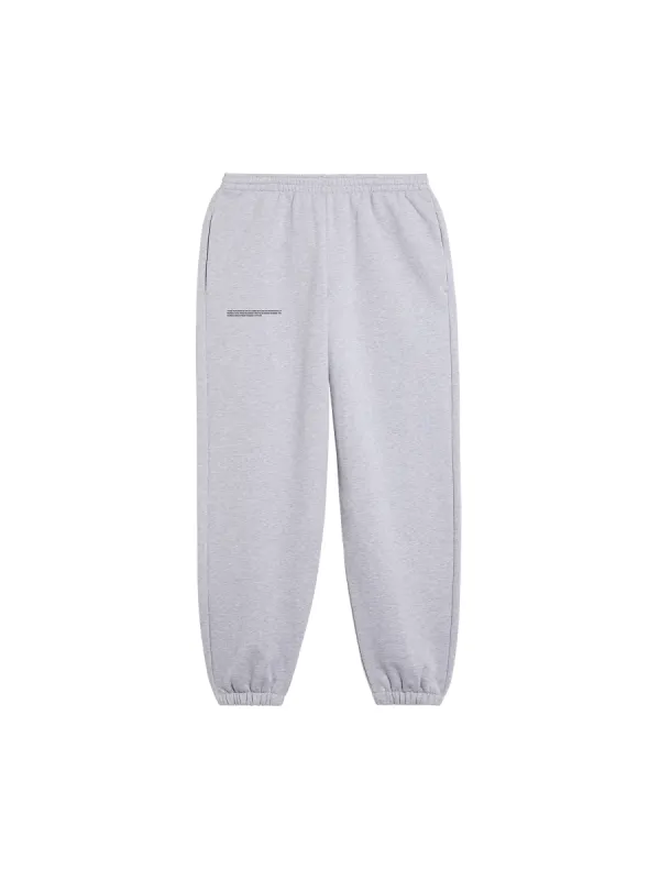 Mens 365 Heavyweight Track Pants—grey marl sold by Pangaia