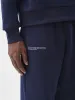 Mens 365 Midweight Track Pants—navy blue sold by Pangaia