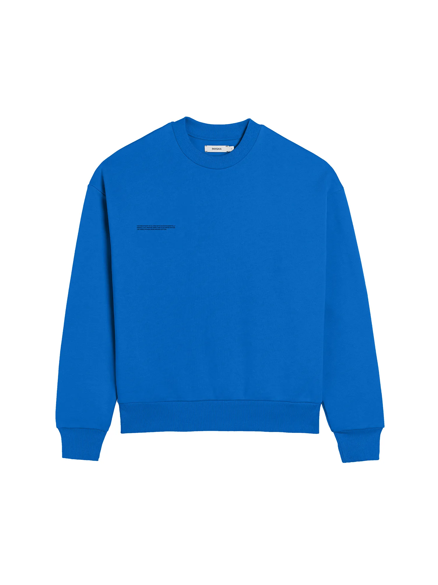 Sale Mens 365 Midweight Sweatshirt—cobalt blue sold by Pangaia