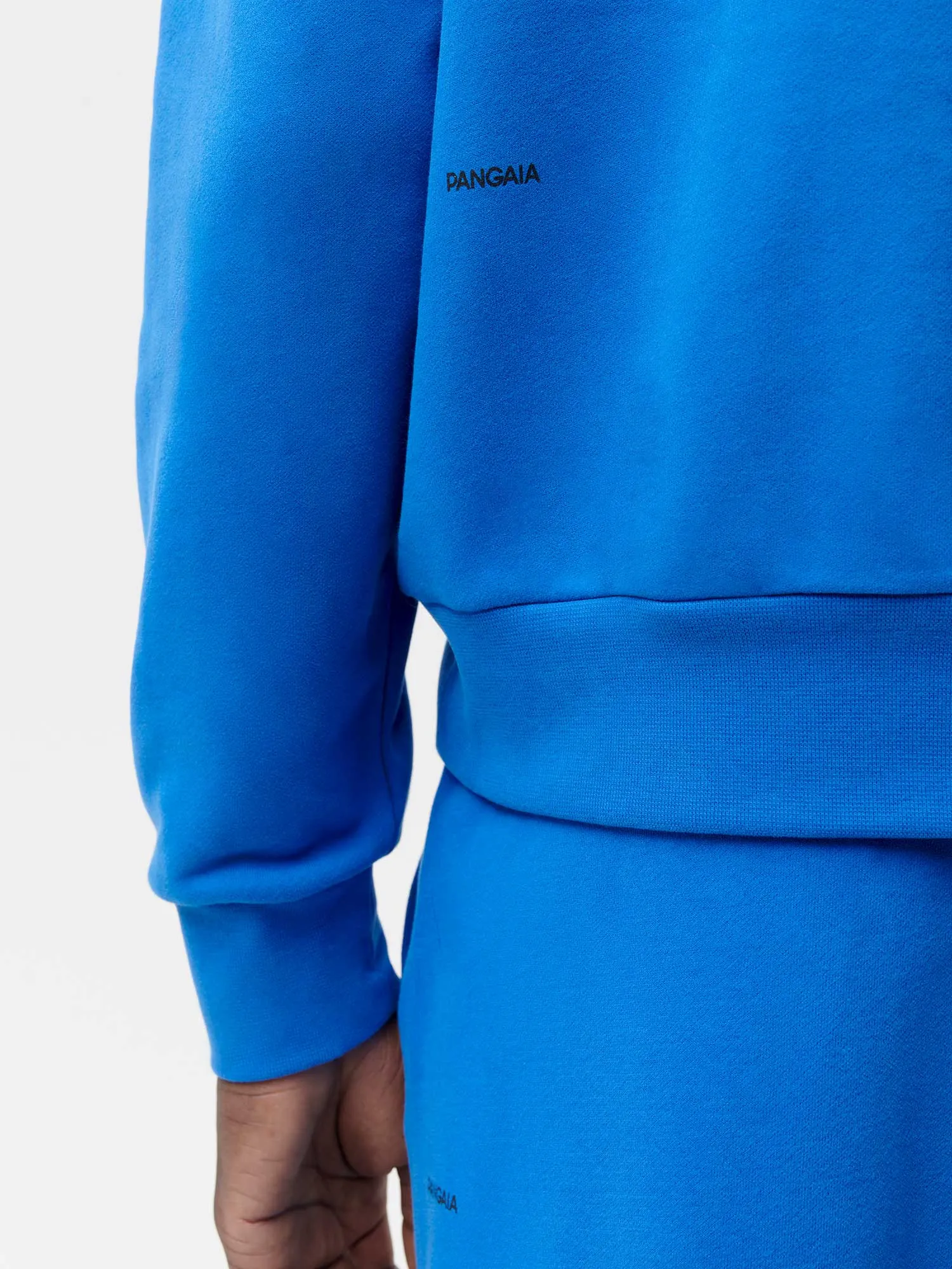 Sale Mens 365 Midweight Sweatshirt—cobalt blue sold by Pangaia product image thumbnail 5