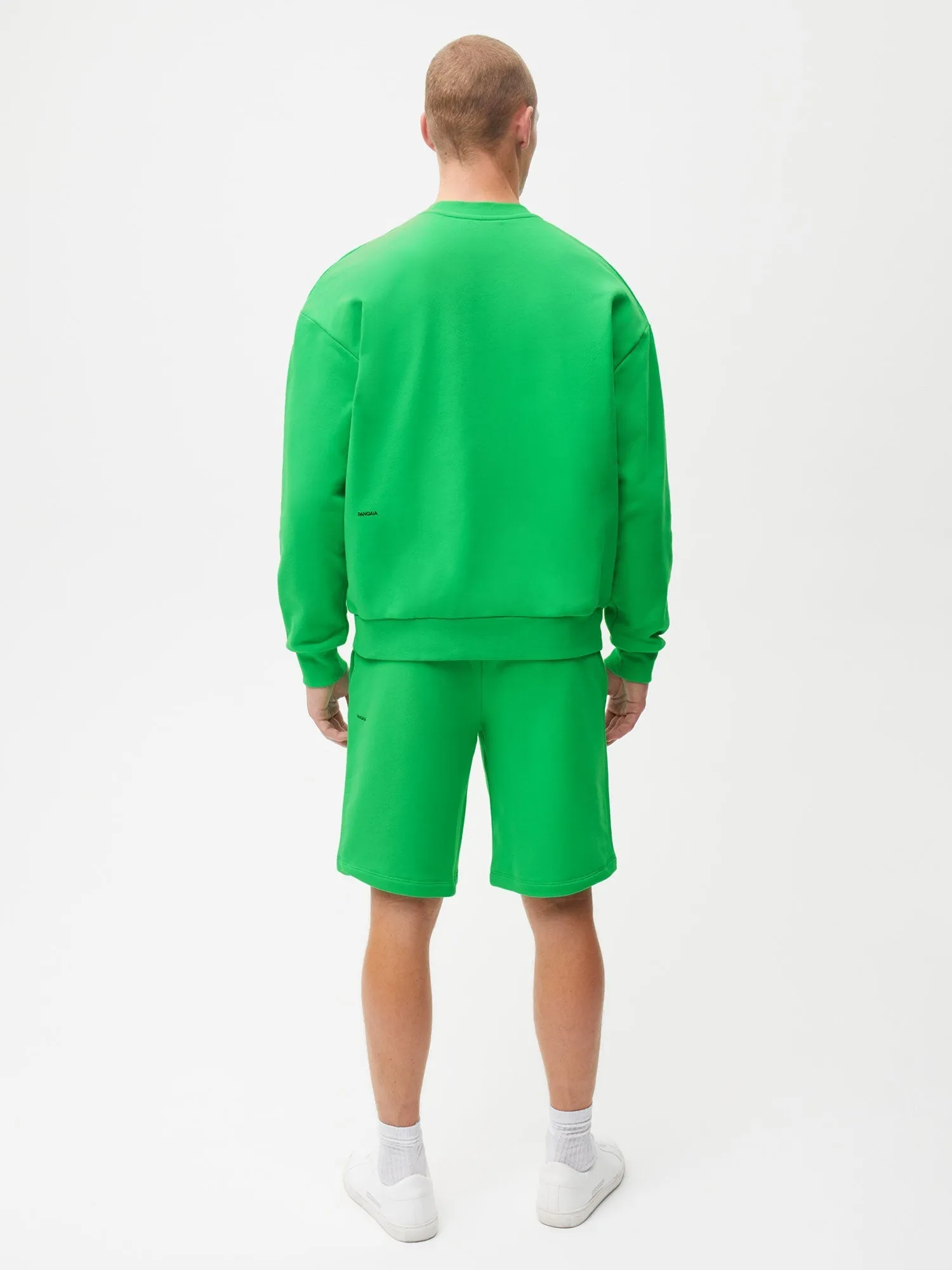 Mens 365 Midweight Long Shorts—jade green sold by Pangaia product image thumbnail 3