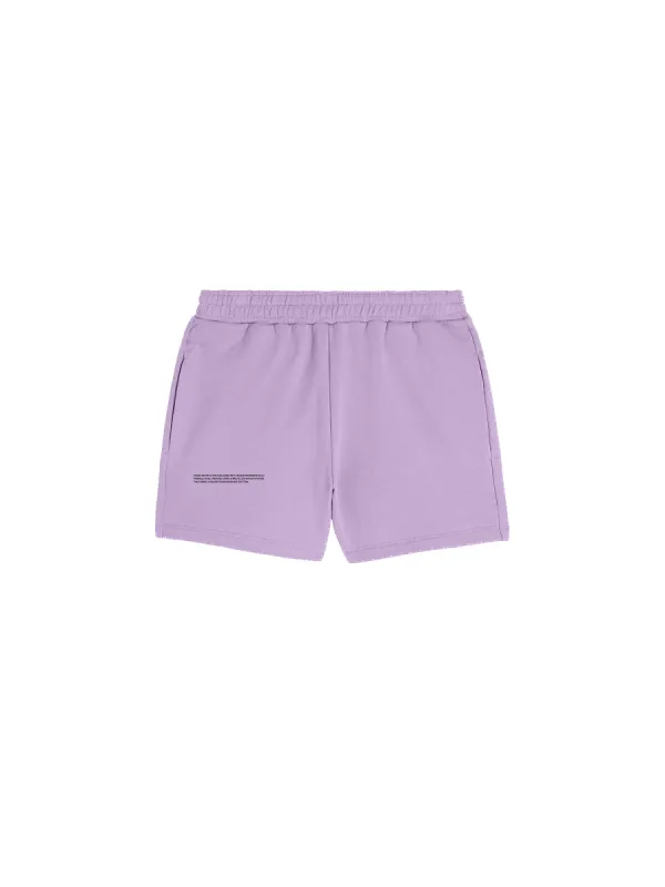 Mens 365 Midweight Shorts—orchid purple sold by Pangaia
