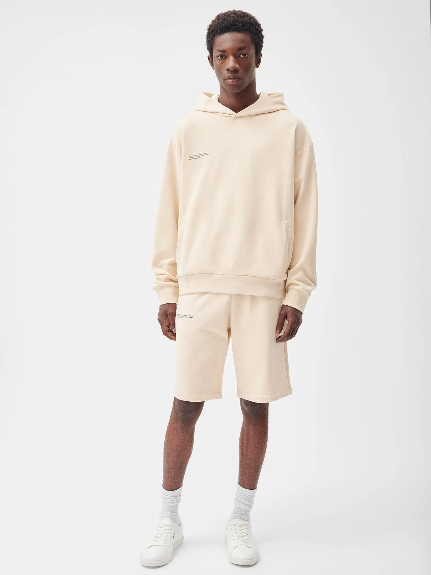 Mens 365 Midweight Long Shorts—sand sold by Pangaia product image thumbnail 2