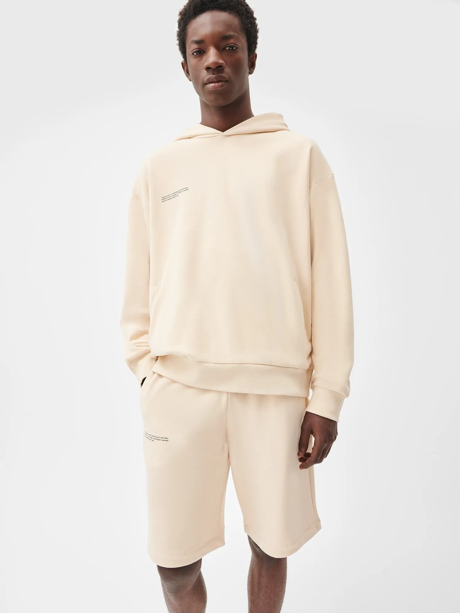 Mens 365 Midweight Long Shorts—sand sold by Pangaia product image thumbnail 5