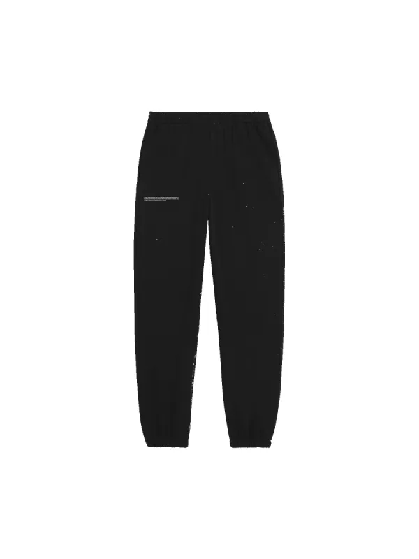 Mens 365 Midweight Track Pants—black sold by Pangaia