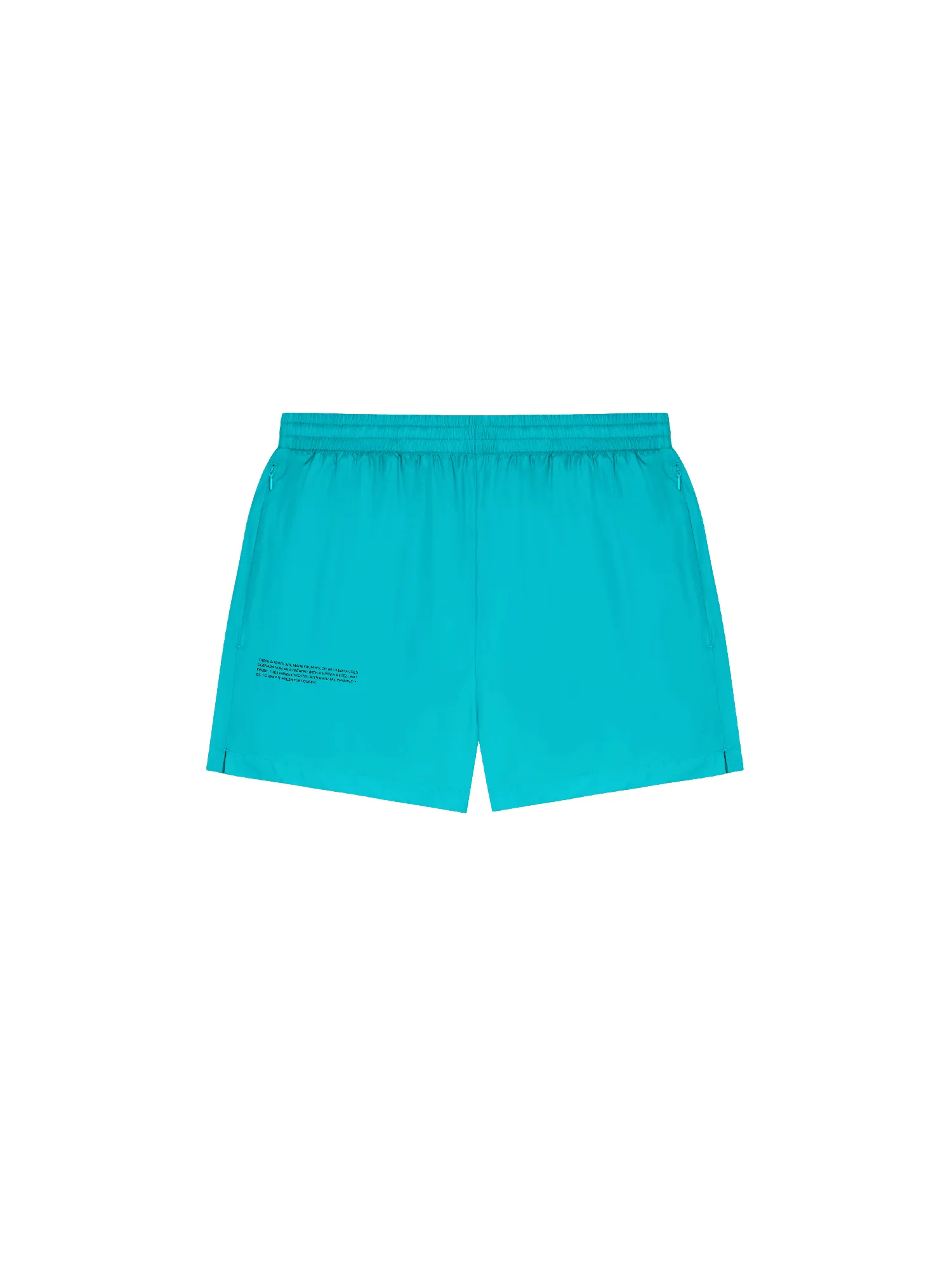 Mens Archive Enhanced Degradation Nylon Shorts—peacock blue sold by Pangaia
