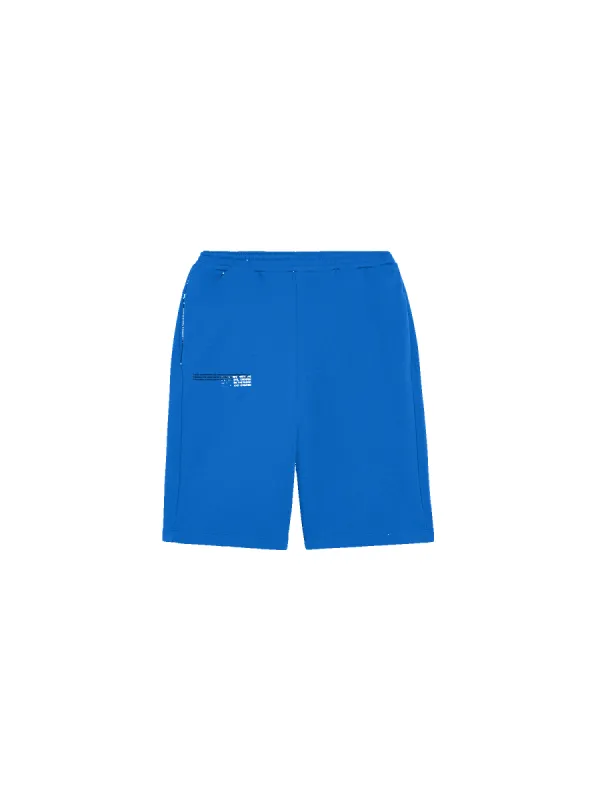 Mens 365 Midweight Long Shorts—cobalt blue sold by Pangaia