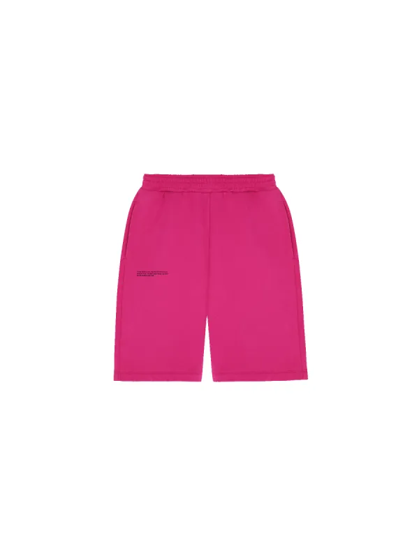 Mens 365 Midweight Long Shorts—foxglove pink sold by Pangaia