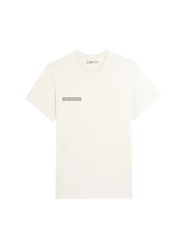 Mens 365 Midweight T-shirt—Off-White sold by Pangaia