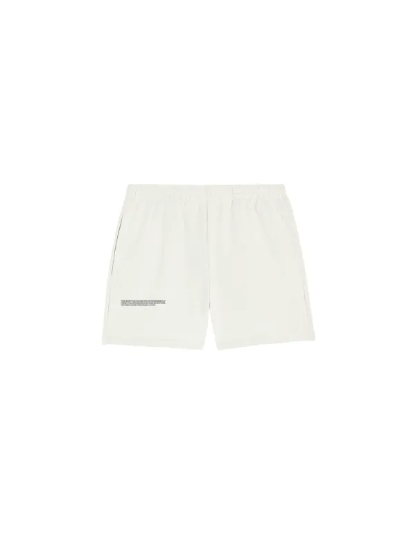 Mens 365 Midweight Shorts—off-white sold by Pangaia