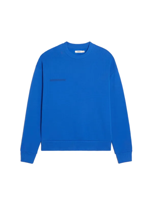 Mens 365 Heavyweight Sweatshirt—cobalt blue sold by Pangaia