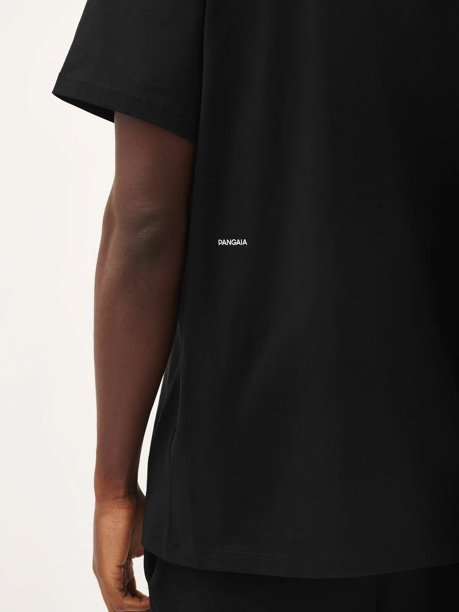 Mens 365 Midweight T-shirt—Black sold by Pangaia product image thumbnail 5