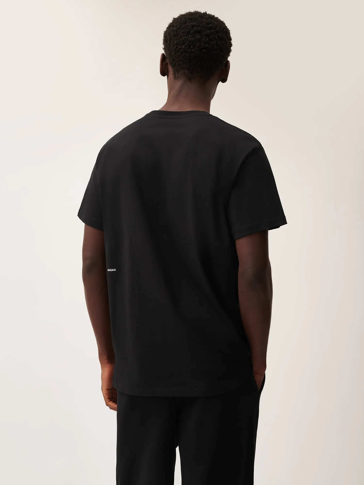 Mens 365 Midweight T-shirt—Black sold by Pangaia product image thumbnail 4