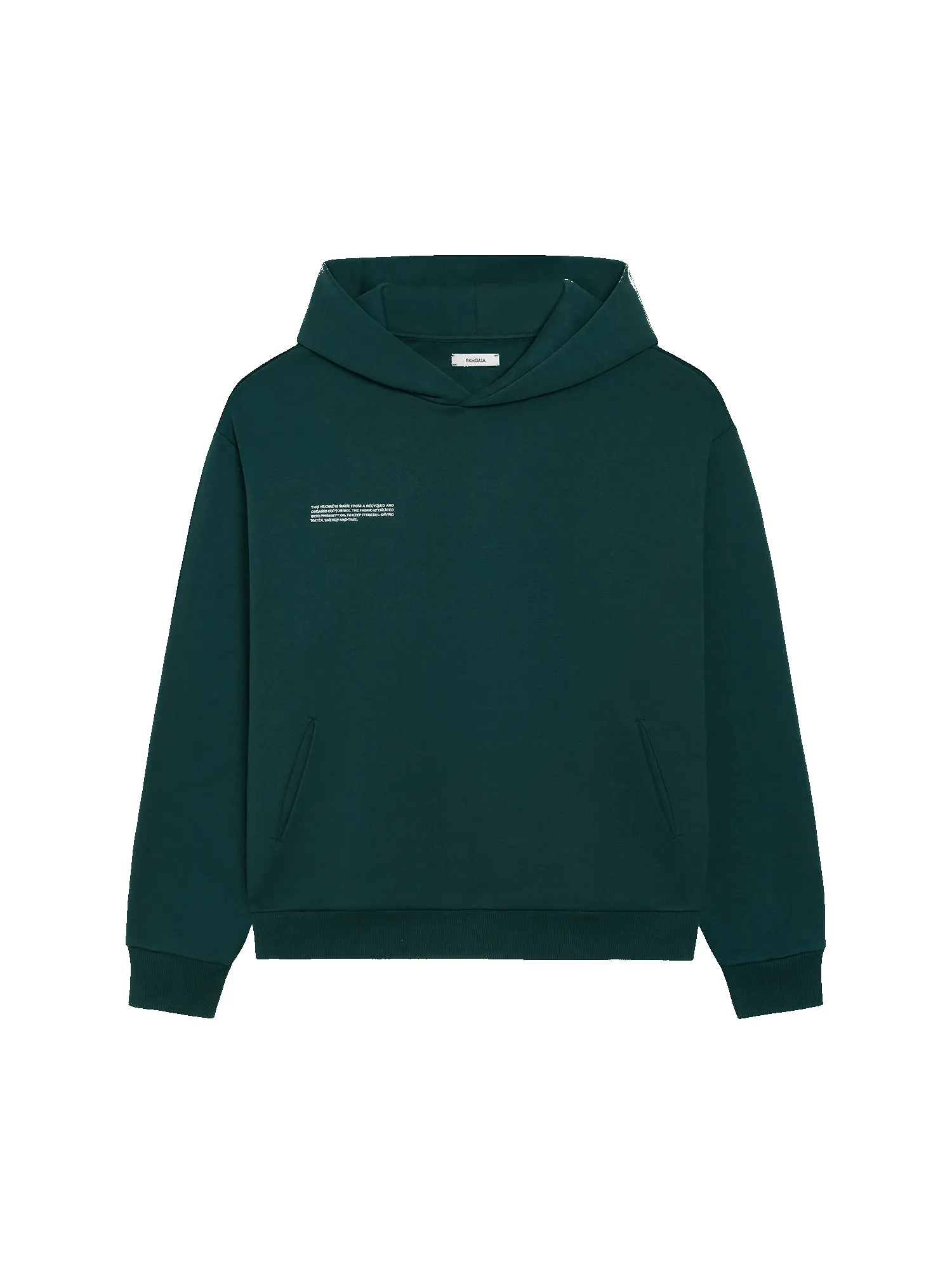 Mens 365 Heavyweight Hoodie—foliage green sold by Pangaia