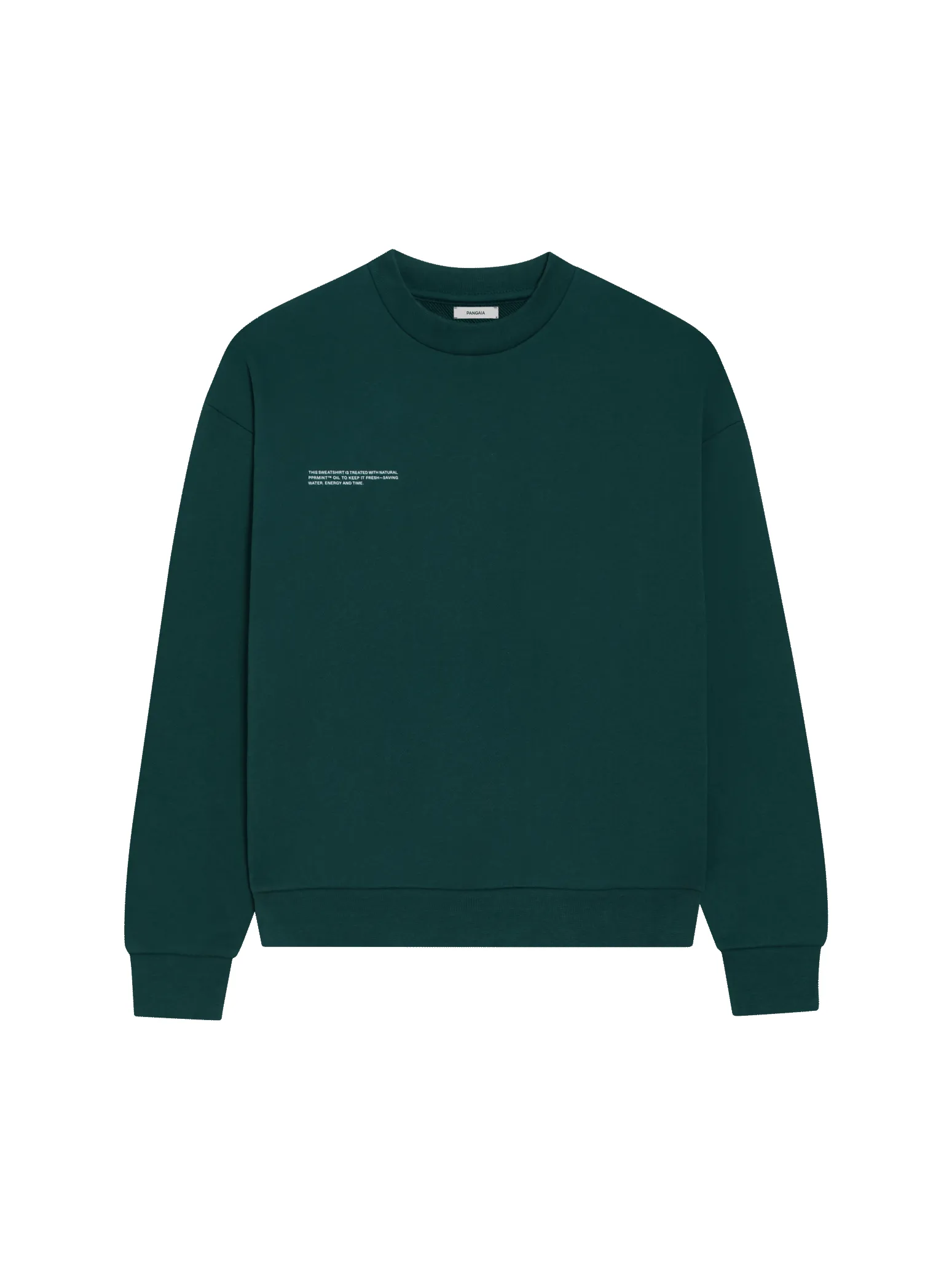 Mens 365 Midweight Sweatshirt—foliage green sold by Pangaia