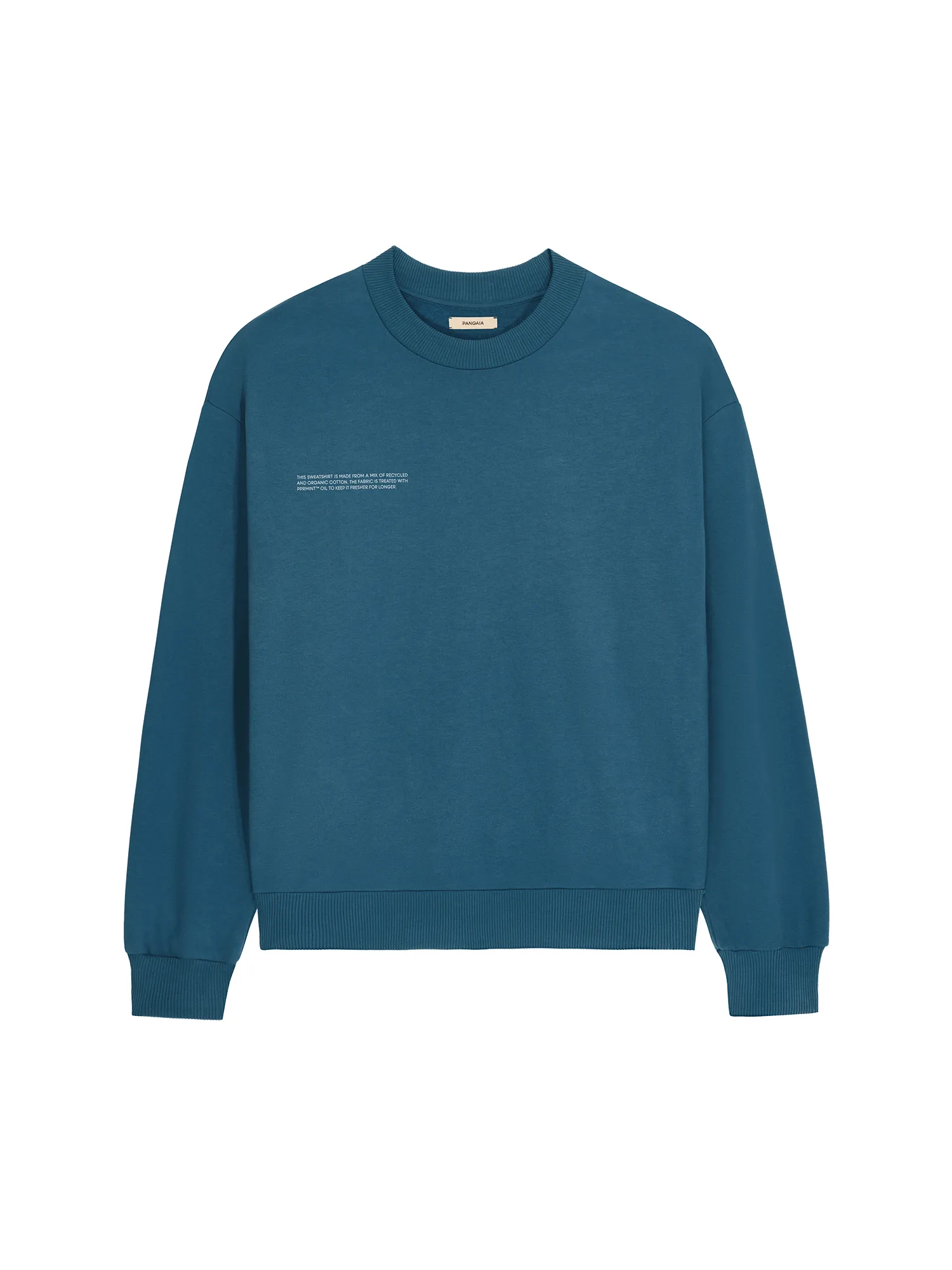 Mens DNA Sweatshirt—storm blue sold by Pangaia