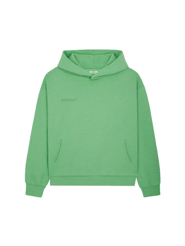 Mens Reclaimed Cotton Hoodie—reclaim jade sold by Pangaia