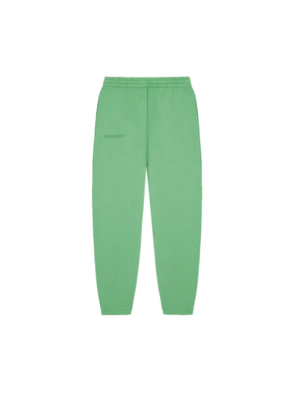 Mens Reclaimed Cotton Barrel-Leg Track Pants—reclaim jade sold by Pangaia